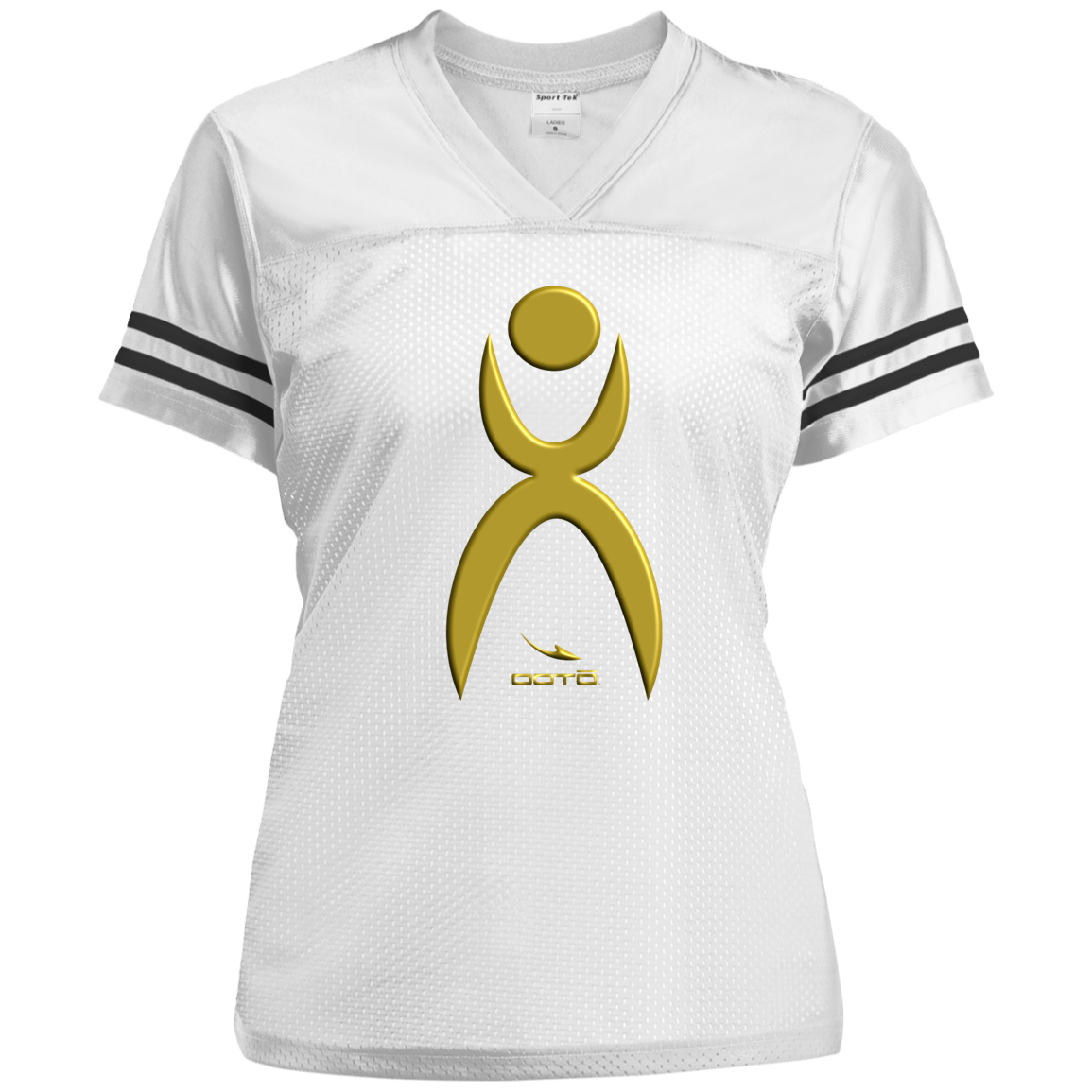 GLYPHIC EN GOLD - 3D PRINT - LST307 Ladies' Replica Jersey 2 COLORS -