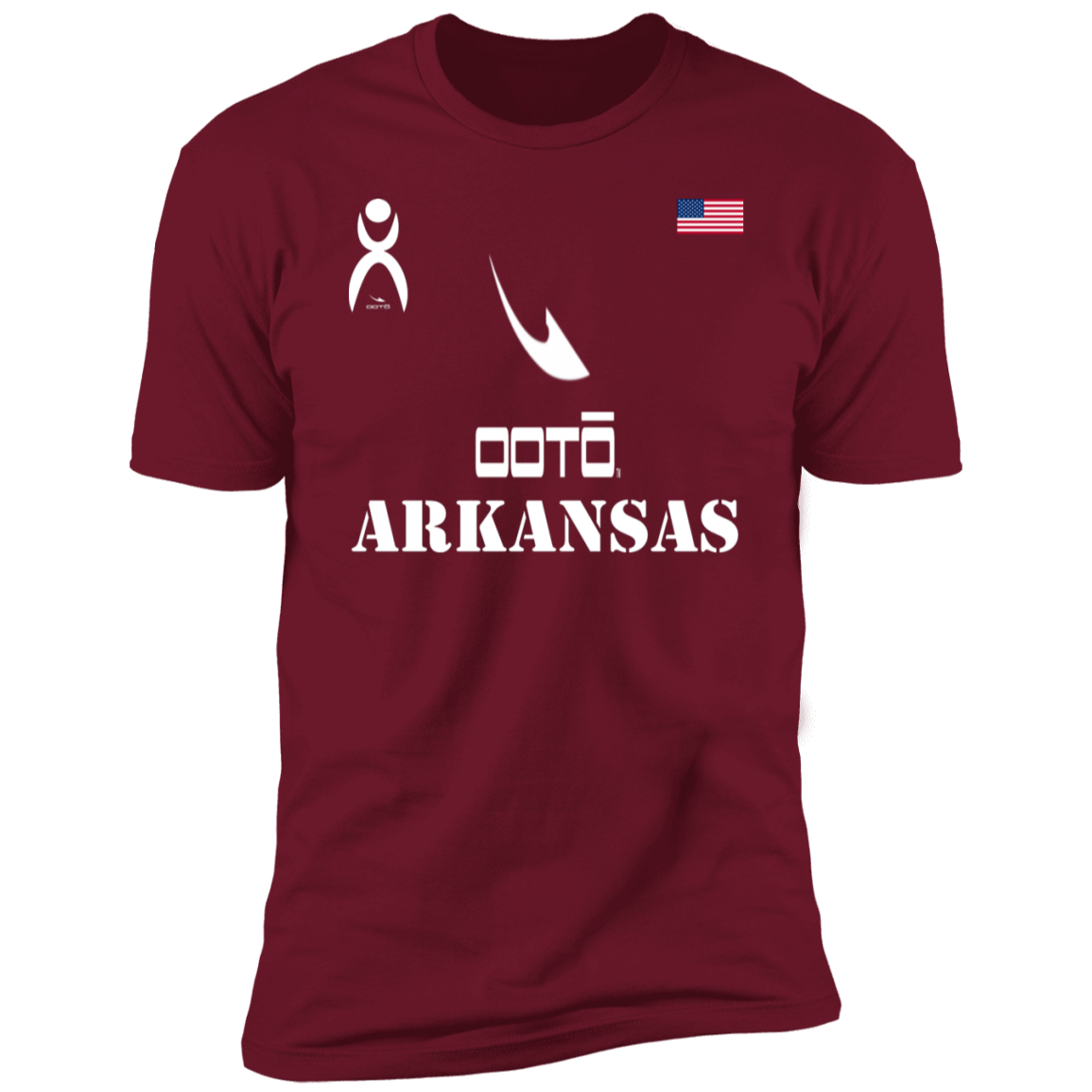 OOTO - ARKANSAS - Z61x Premium Short Sleeve Tee - 9 COLORS -