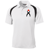 Thumbnail for OOTO - GLYPHIC EN BLACK AND RED NO DASH - T476 Moisture-Wicking Tag-Free Golf Shirt - 2 COLORS -