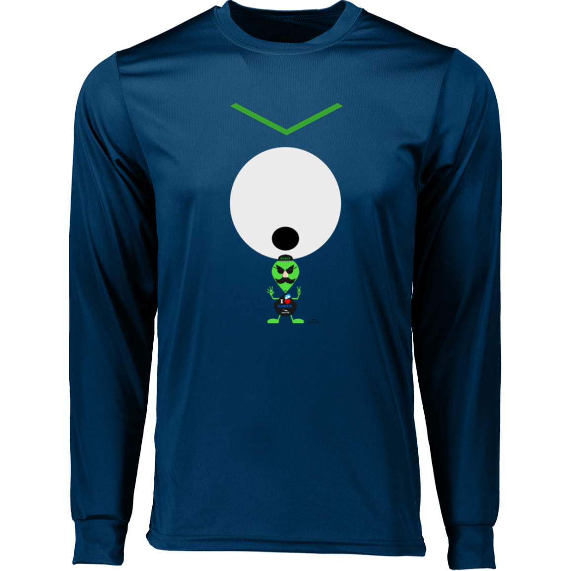 'AL' - LINE OF SIGHT - 788 Long Sleeve Moisture-Wicking Tee - 3 COLORS -