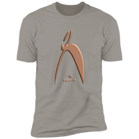 Thumbnail for BIG STEPPIN GLYPHIC EN COPPER 3D PRINT -- Z61x Premium Short Sleeve Tee (Closeout) - 4 COLORS -