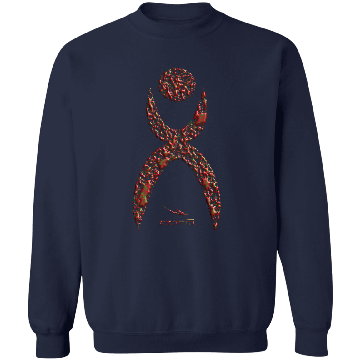 OOTO - GLYPHIC EN HALTED PHASE - Z65x Pullover Crewneck Sweatshirt 8 oz (Closeout) - 4 COLORS -