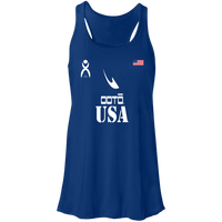 Thumbnail for OOTO - USA - B8800 Flowy Racerback Tank - 7 COLORS -