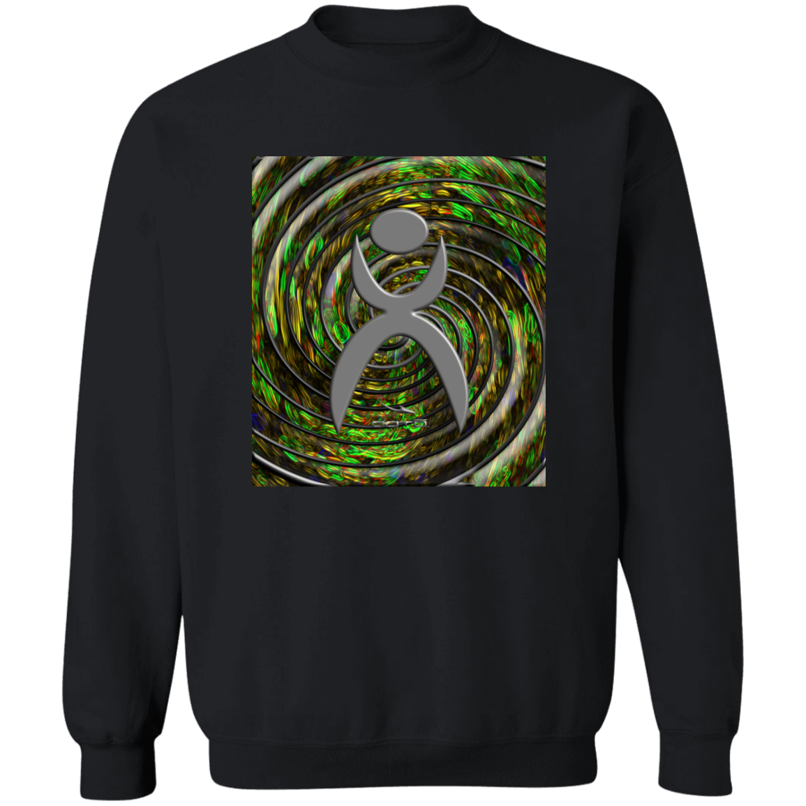 OOTO - GLYPHIC EN SPIRAL EPIC JOURNEY D4 - G180 Crewneck Pullover Sweatshirt - 7 COLORS -