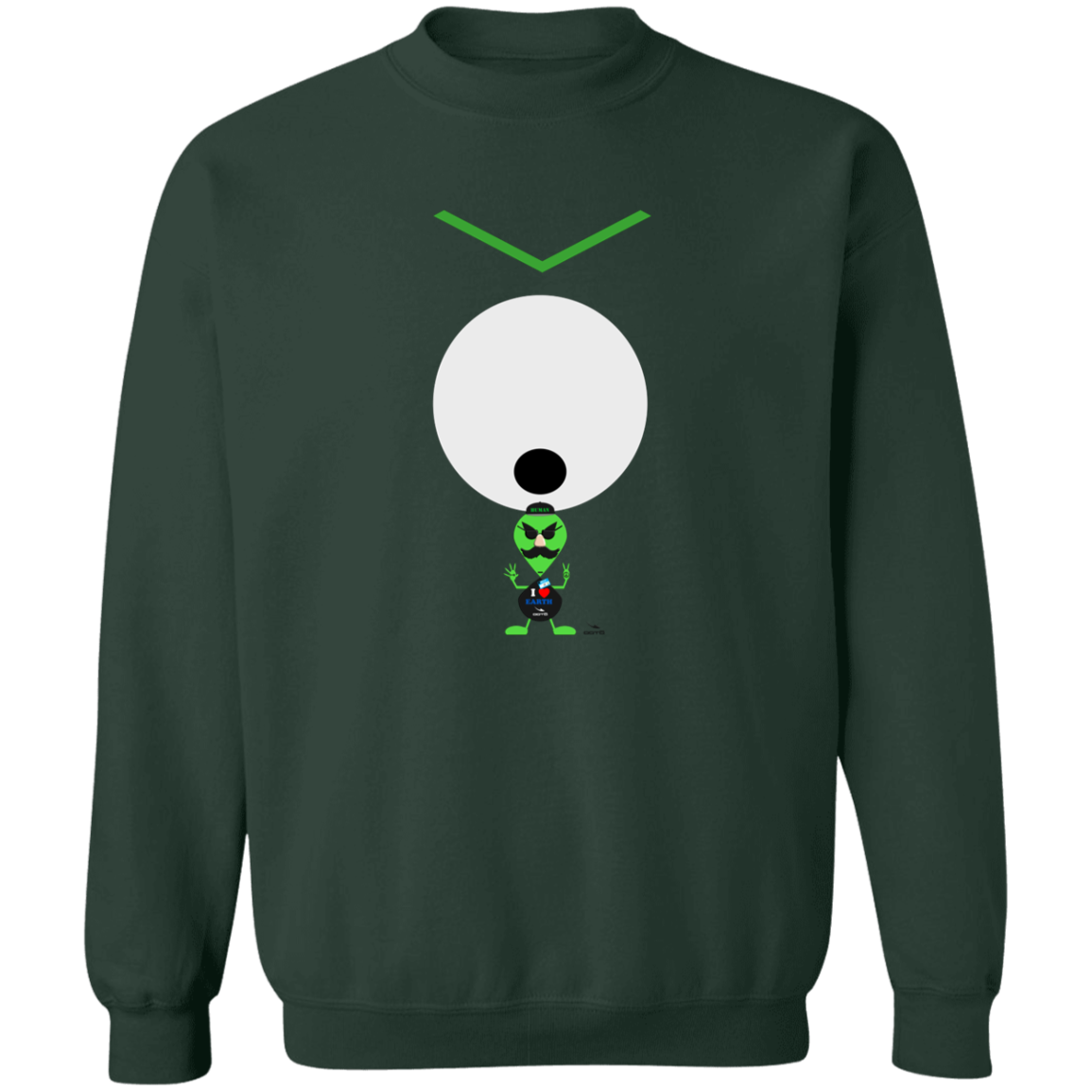 OOTO - 'AL' - LINE OF SIGHT - Z65x Crewneck Pullover Sweatshirt - 4 COLORS -