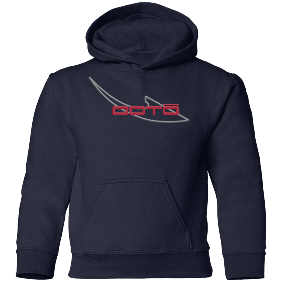 OOTO - OPEN DASH GRAY - Youth Pullover Hoodie - 4 COLORS -