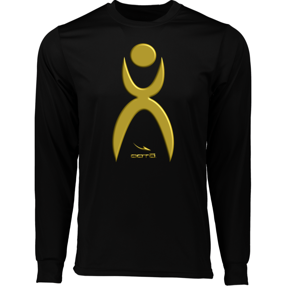 GLYPHIC EN GOLD - 3D PRINT - 788 Long Sleeve Moisture-Wicking Tee - 6 COLORS -