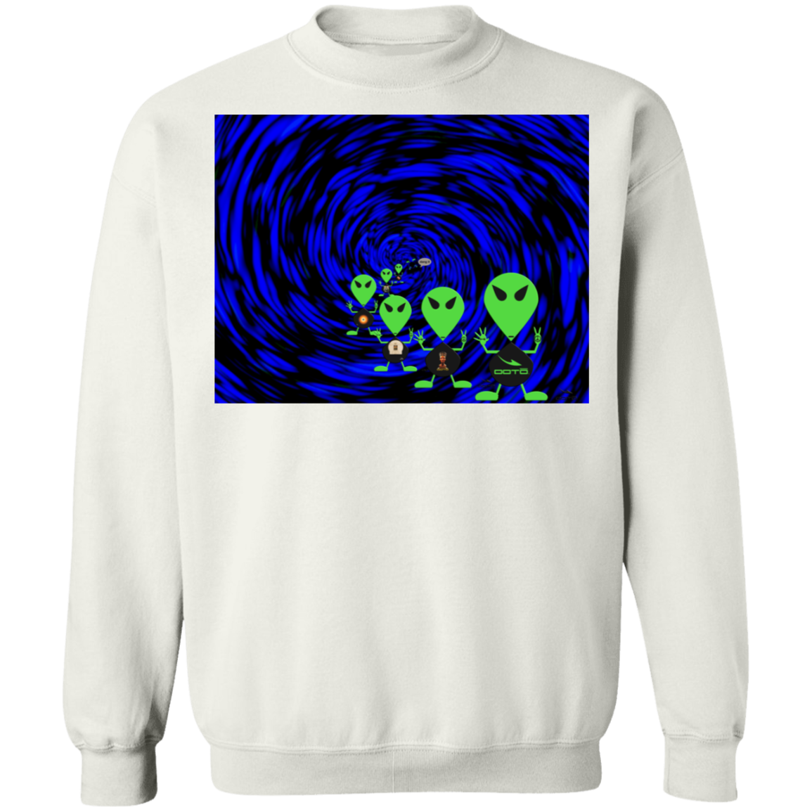 OOTO - 'AL' E. ENN INVASION - Z65 Crewneck Pullover Sweatshirt - 9 COLORS -