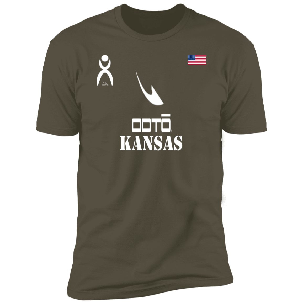 OOTO - KANSAS - Z61x Premium Short Sleeve Tee - 9 COLORS -