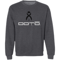 Thumbnail for OOTO - GLYPHIC EN BLACK WITH OOTO - Z65x Pullover Crewneck Sweatshirt 8 oz (Closeout) - 4 COLORS -