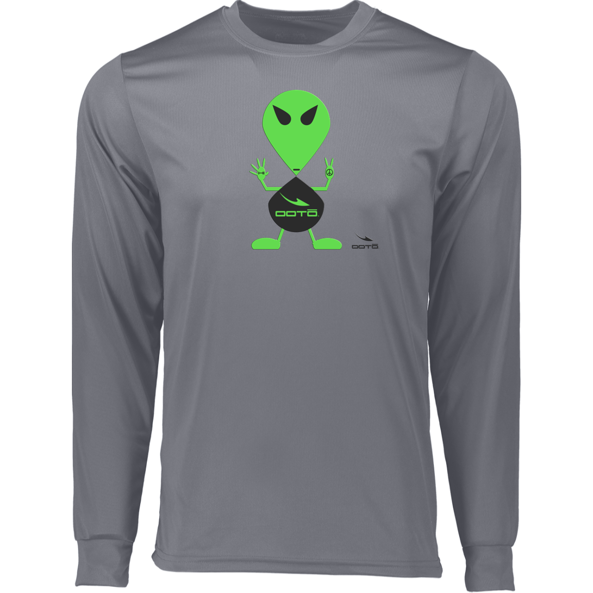 'AL' 1 DASH LOGO - 788 Long Sleeve Moisture-Wicking Tee - 2 COLORS -