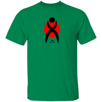 Thumbnail for GLYPHIC EN BLACK OVER RED G500 5.3 oz. T-Shirt - 6 COLORS -