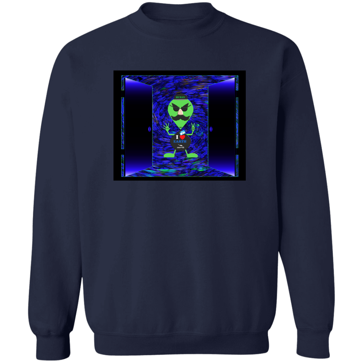 OOTO - DOORWAY - AL MAKES AN ENTRANCE IN COGNITO - G180 Crewneck Pullover Sweatshirt - 3 COLORS -