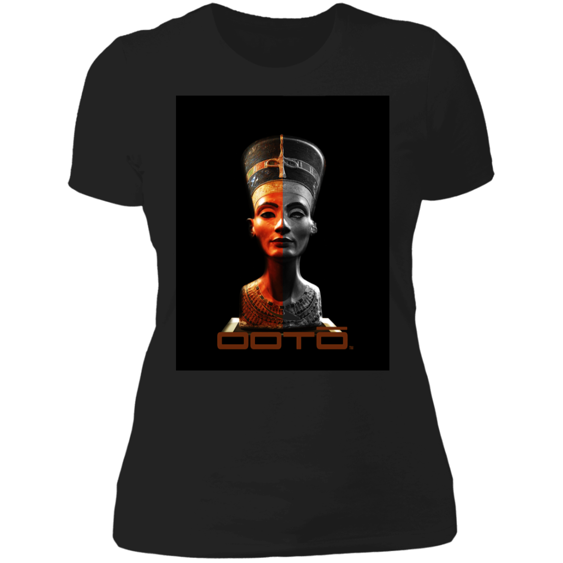 NEFERTITI X ANCIENT ARTIST UNKNOWN X OOTO - NL3900 Ladies' Boyfriend T-Shirt - 1 COLOR -