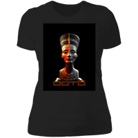 Thumbnail for NEFERTITI X ANCIENT ARTIST UNKNOWN X OOTO - NL3900 Ladies' Boyfriend T-Shirt - 1 COLOR -