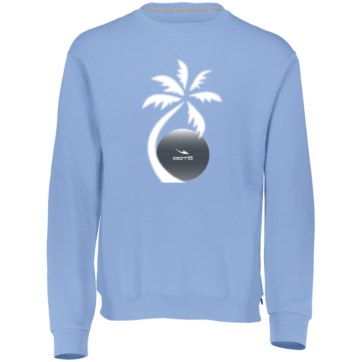 OOTO - PALM WHITE 698HBM Dri-Power Fleece Crewneck Sweatshirt - 9 COLORS -