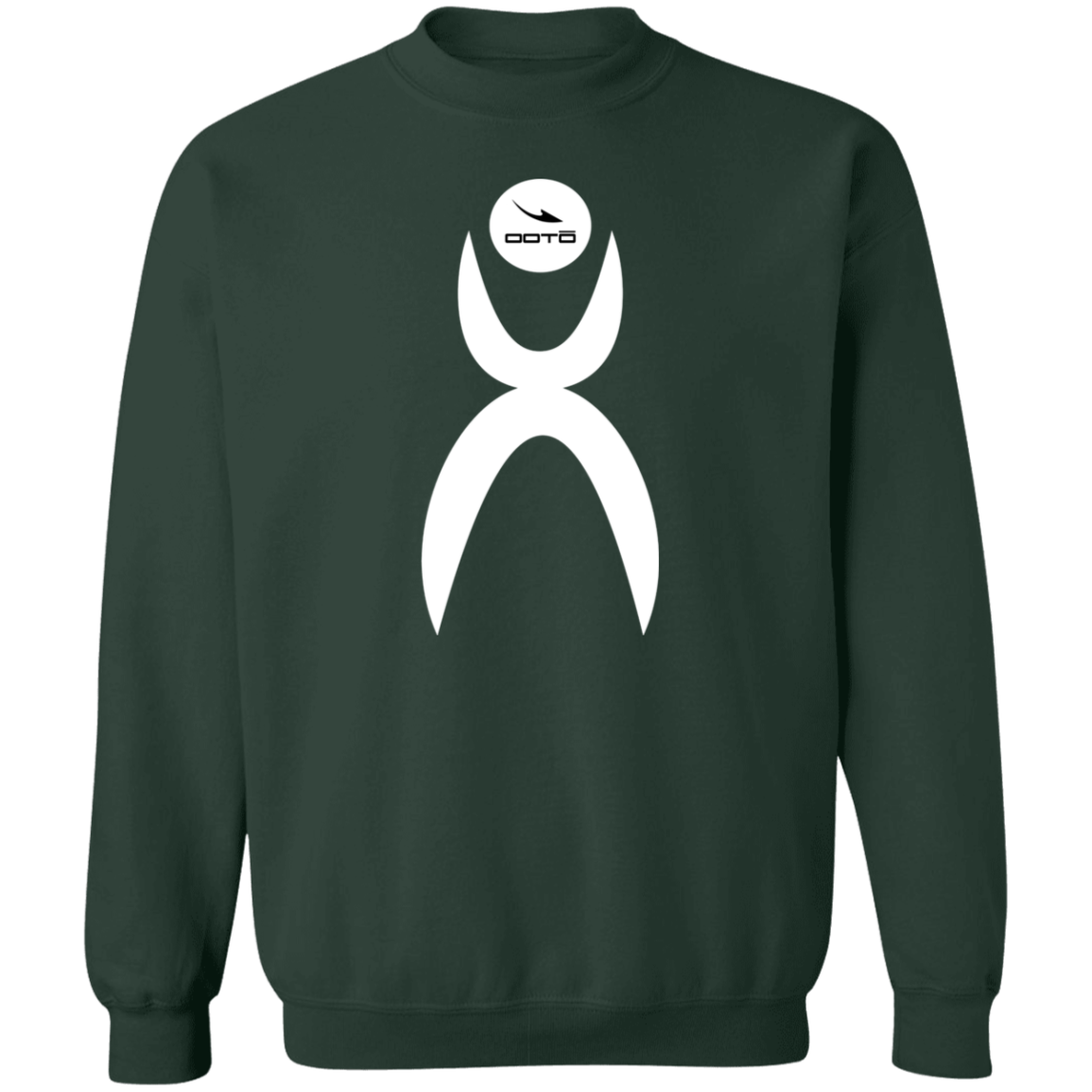 OOTO - GLYPHIC EN WHITE - DASH EN BLACK - Z65x Crewneck Pullover Sweatshirt - 6 COLORS -