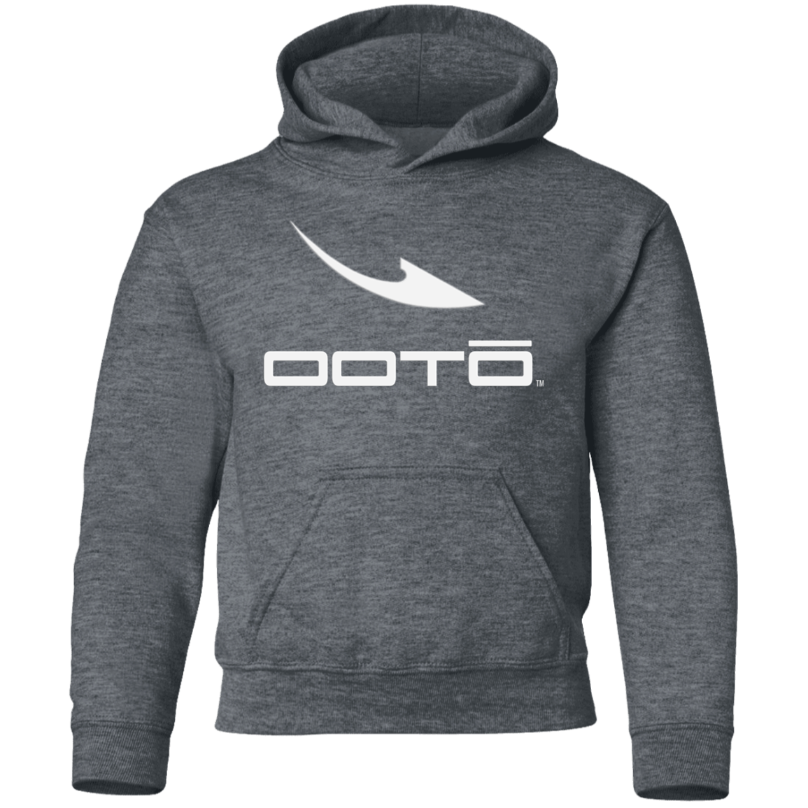 OOTO - DASH EN WHITE - G185B Youth Pullover Hoodie - 13 COLORS -