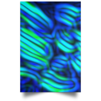 Thumbnail for OOTO - NEON ALGAL BLOOM - POSPO Satin Portrait Poster - 4 SIZES -