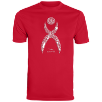 Thumbnail for OOTO - GLYPHIC EN HALTED PHASE WHITE 791 Youth Moisture-Wicking Tee - 5 COLORS -