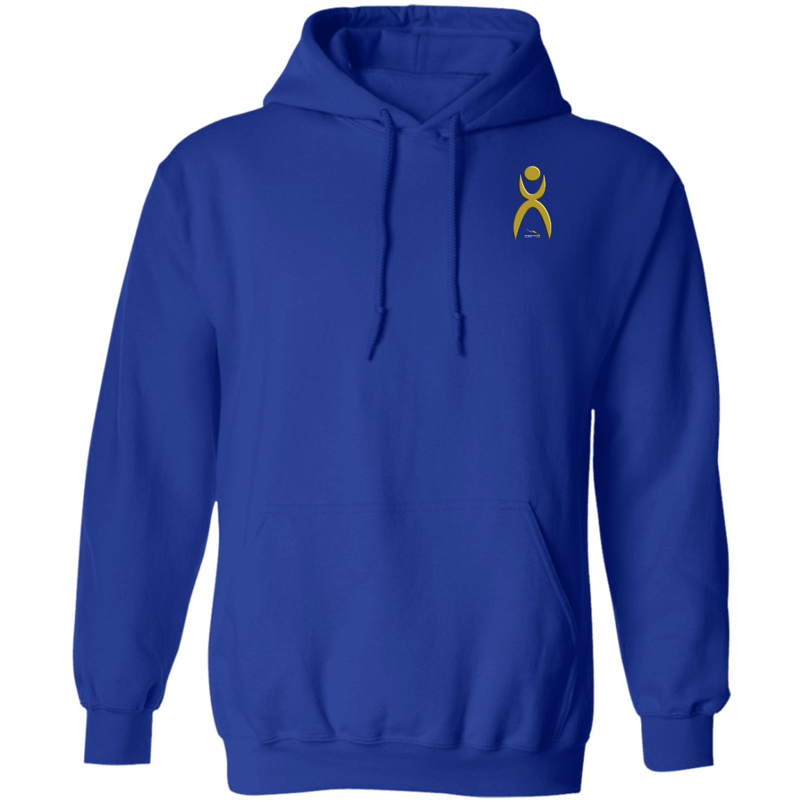 OOTO - GLYPHIC EN GOLD - 3D PRINT - G185 Pullover Hoodie - 5 COLORS -