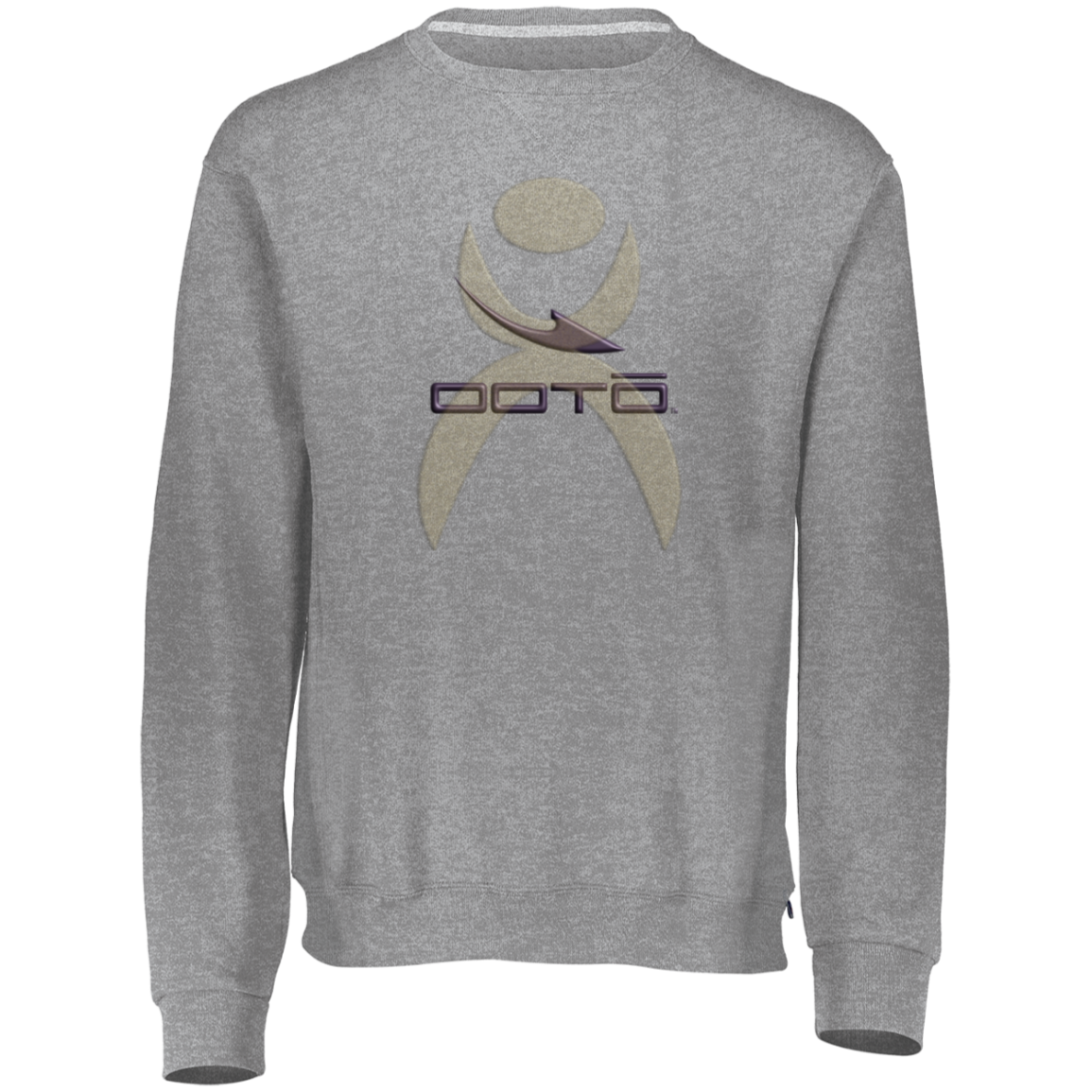 OOTO - DASH EN LAVENDER WITH XPARENT GLYPHIC - 698HBM Dri-Power Fleece Crewneck Sweatshirt - 10 COLORS -