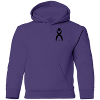 Thumbnail for OOTO - GLYPHIC EN BLACK - G185B Youth Pullover Hoodie - 8 COLORS -