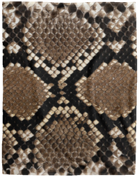 Thumbnail for OOTO - SNAKE SKIN (print) -  VPL Cozy Plush Fleece Blanket - 60