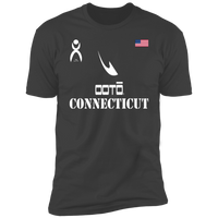 Thumbnail for OOTO - CONNECTICUT - Z61x Premium Short Sleeve Tee - 9 COLORS -