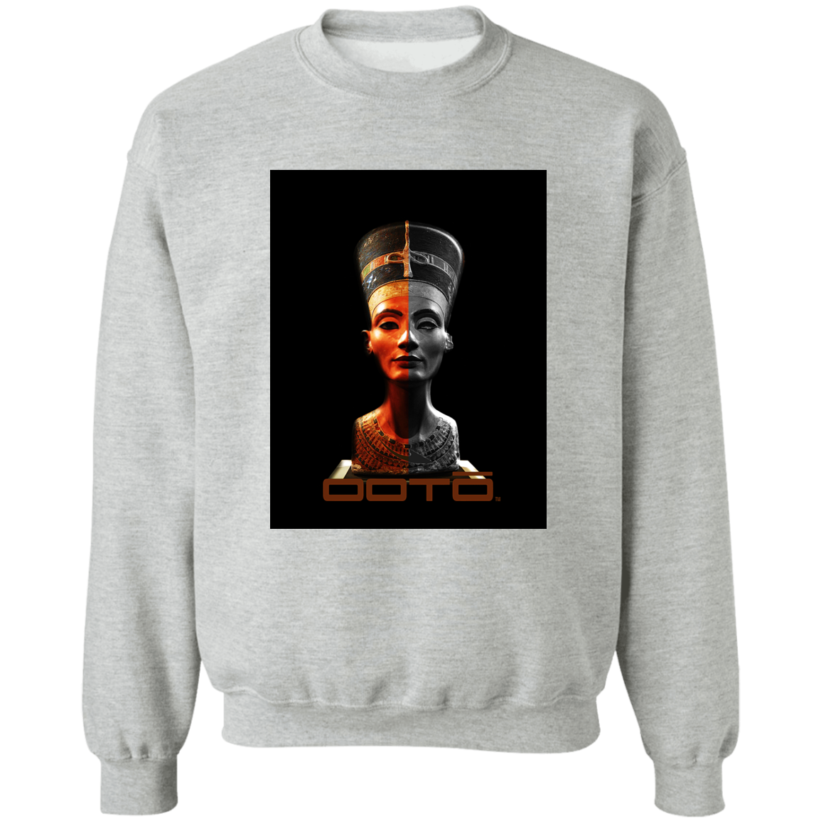 OOTO - NEFERTITI X ANCIENT ARTIST UNKNOWN X OOTO -  G180 Crewneck Pullover Sweatshirt - 3 COLORS -