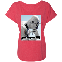 Thumbnail for RODINS THE THINKER X OOTO EN BASE LIGHTING - NL6760 Ladies' Triblend Dolman Sleeve - 10 COLORS -