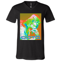 Thumbnail for RODINS THE THINKER X OOTO EN PASTEL - 3005 Unisex Jersey SS V-Neck T-Shirt - 4 COLORS -