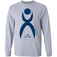 Thumbnail for GLYPHIC EN BLUE - G240 LS Ultra Cotton T-Shirt - 10 COLORS -