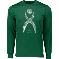 Thumbnail for GLYPHIC EN HALTED PHASE WHITE - 788 Long Sleeve Moisture-Wicking Tee - 5 COLORS -