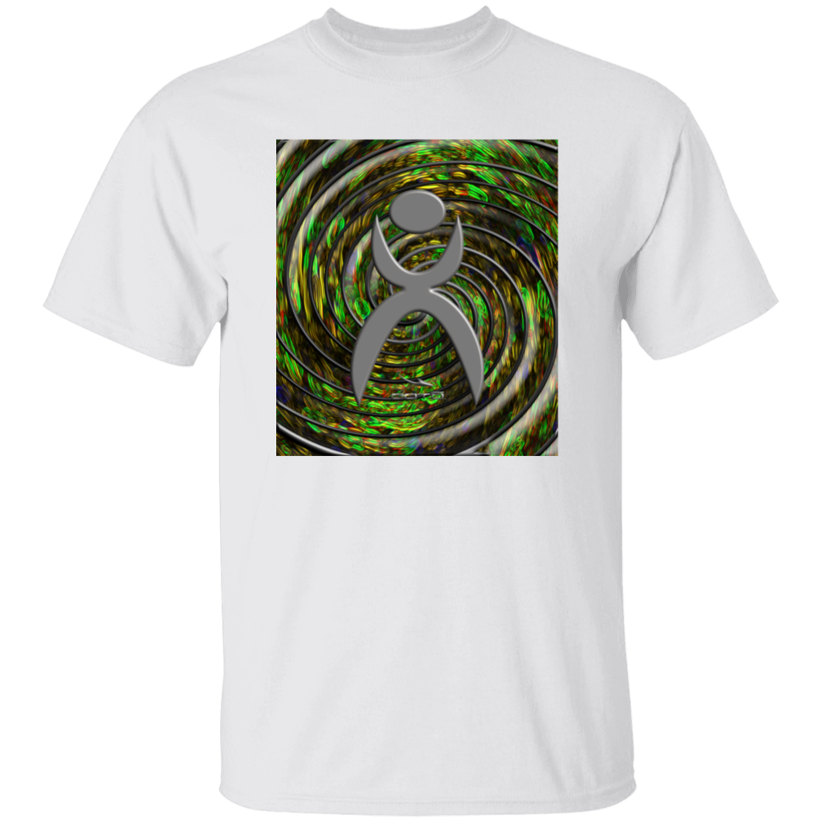 OOTO - GLYPHIC EN SPIRAL EPIC JOURNEY D4 - G500B Youth 5.3 oz 100% Cotton T-Shirt - 4 COLORS -