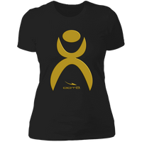 Thumbnail for GLYPHIC EN GOLD - 3D PRINT - NL3900 Ladies' Boyfriend T-Shirt - 1 COLOR -