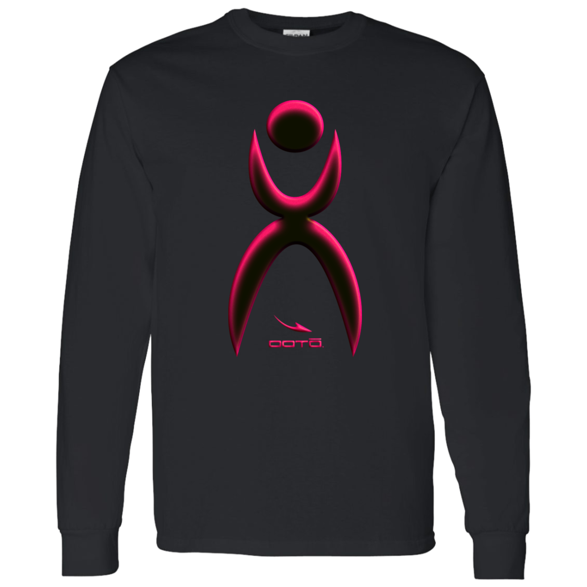 GLYPHIC EN V GLOW - G540 LS T-Shirt 5.3 oz. - 1 COLOR -