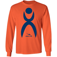 Thumbnail for GLYPHIC EN BLUE - G240 LS Ultra Cotton T-Shirt - 10 COLORS -