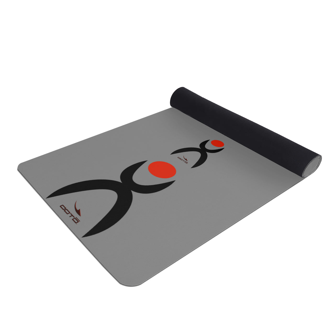 OOTO - Yoga Mat - Glyphics red and black