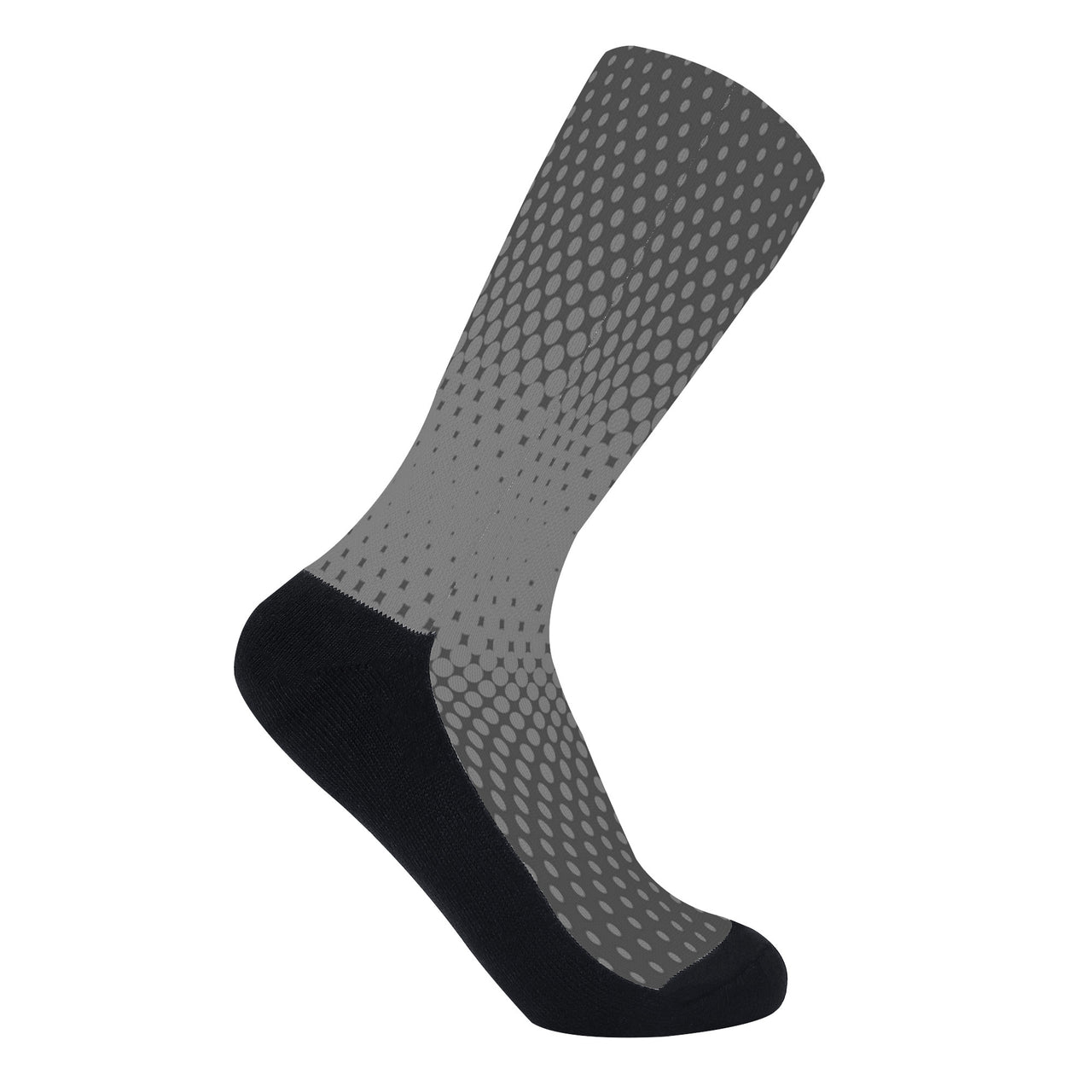 OOTO - GRADIENT EN GRAY - D45 Crew Socks - 1 COLOR -