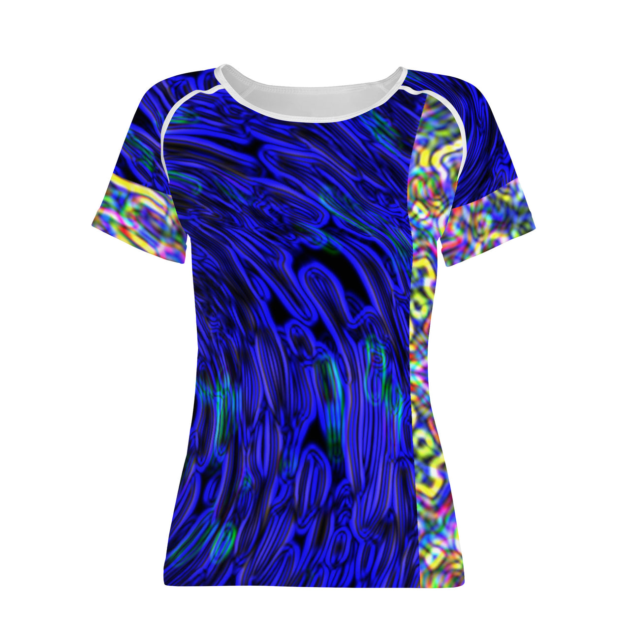 NEON FRAMED ORGANICA - D65 Women's All-Over Print T shirt - 1 COLOR -