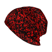 Thumbnail for OOTO - RED STATIC - HC_T7 Adult Fashion Knitted Beanie - 1 COLOR -