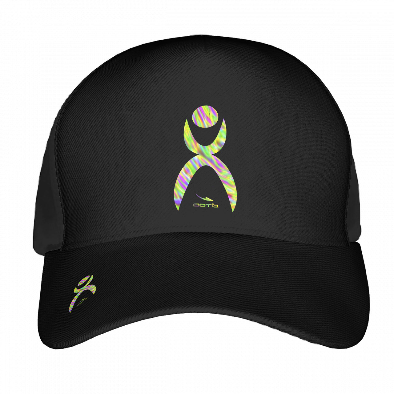 OOTO - GLYPHIC EN NEON TIDE - HC_T1 Curved Brim Baseball Cap - 1 COLOR -