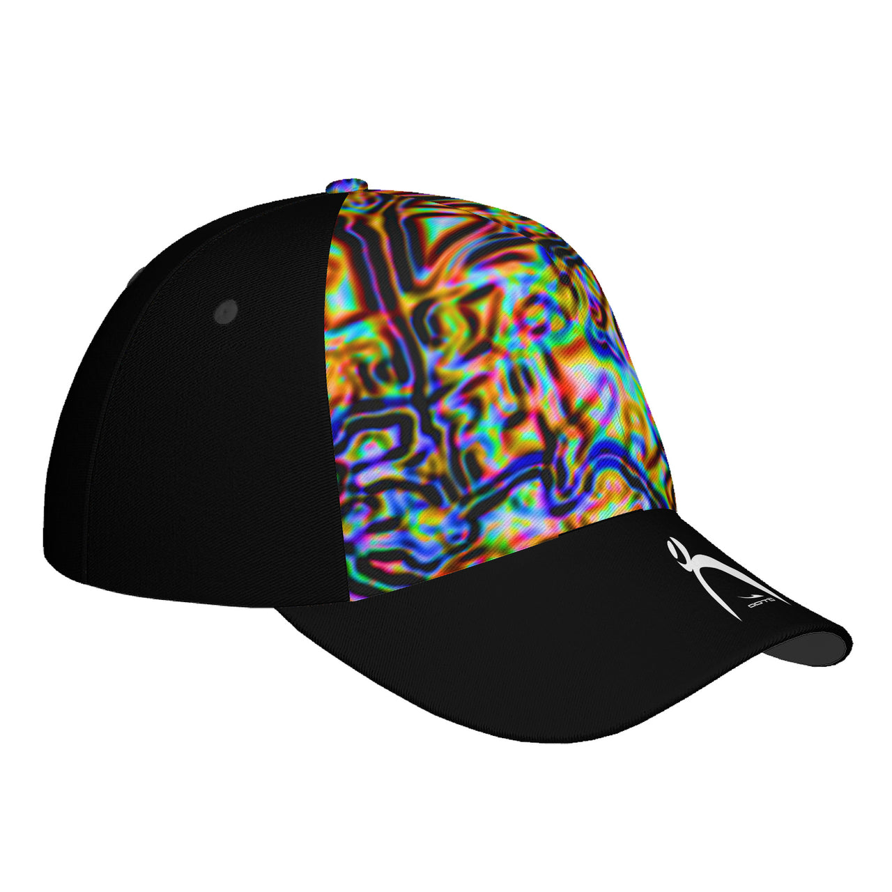 OOTO - PLASMATIC - BIG STEPPIN GLYPHIC WT - HC_T9 Curved Brim Baseball Cap - 1 COLOR -