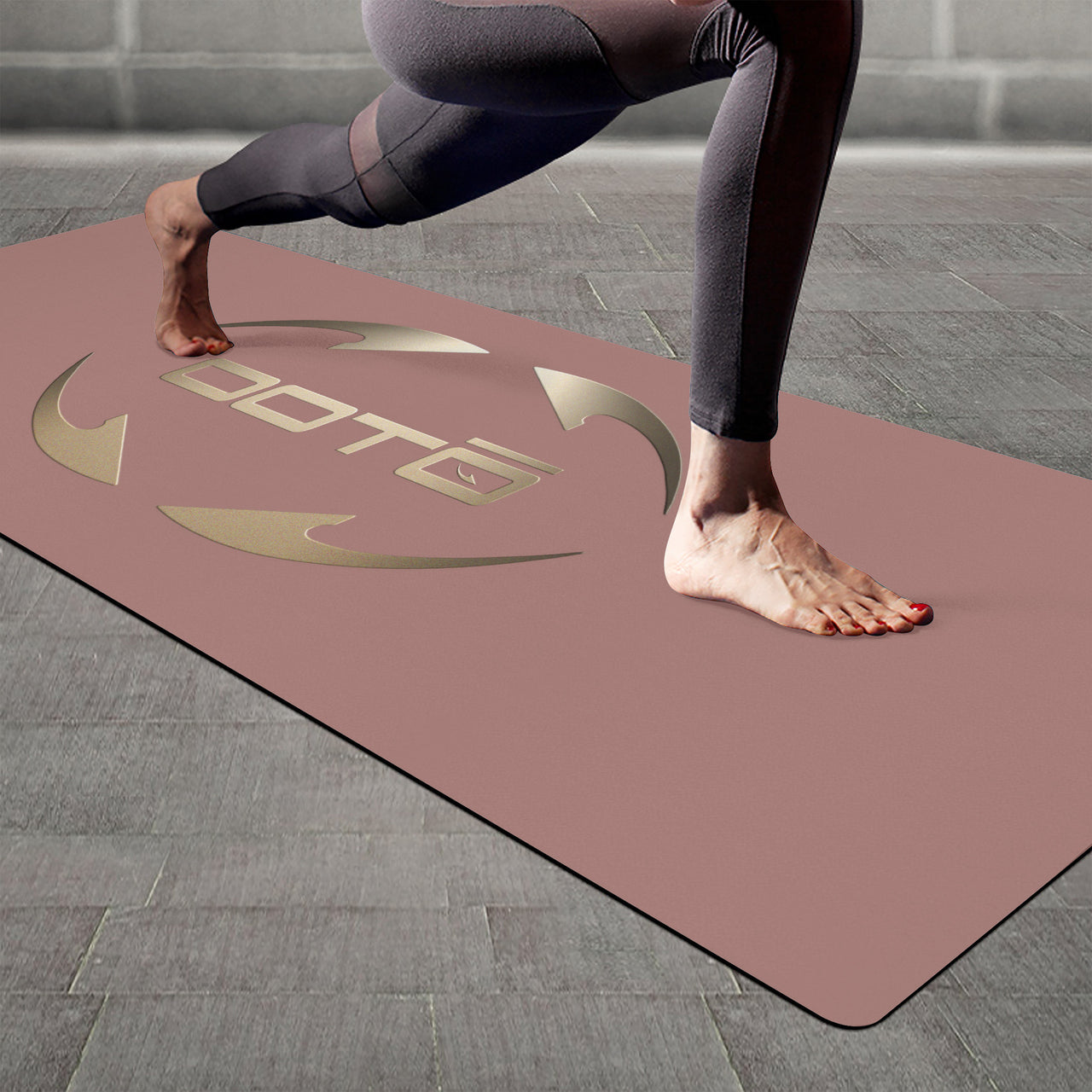 OOTO -  Yoga Mat - Plain days of gold