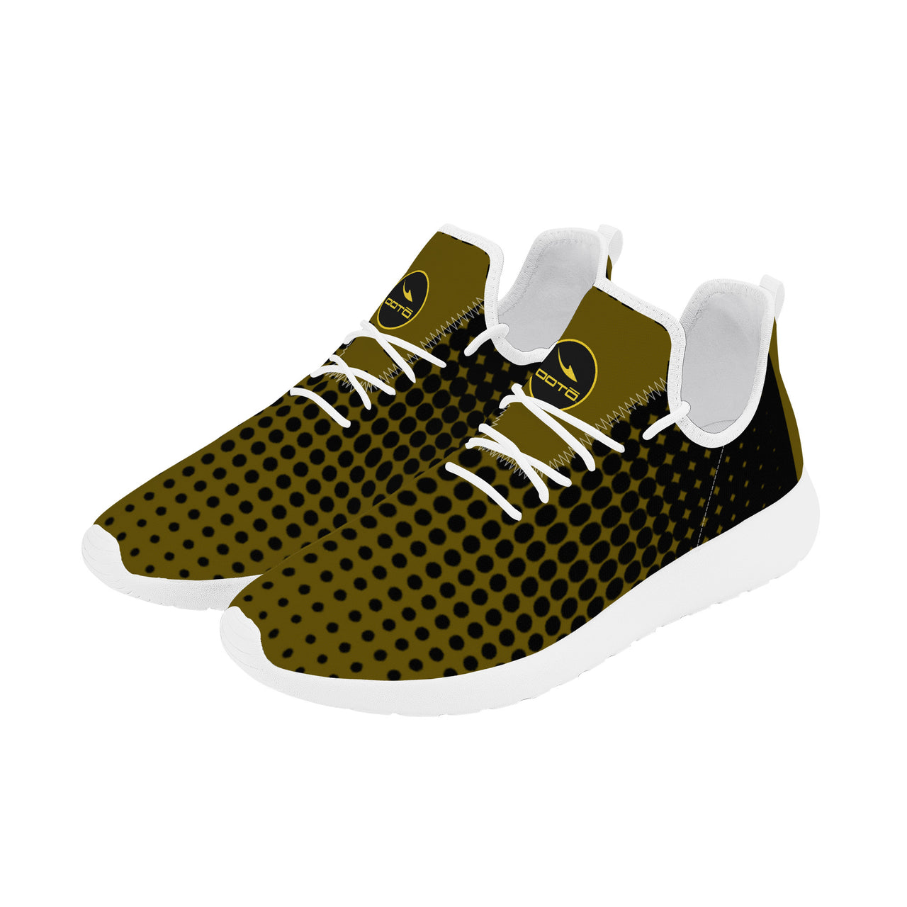 OOTO - Lightweight Mesh Knit Sneaker - OLIVE CHANGE UP - White soles - 1 COLOR -