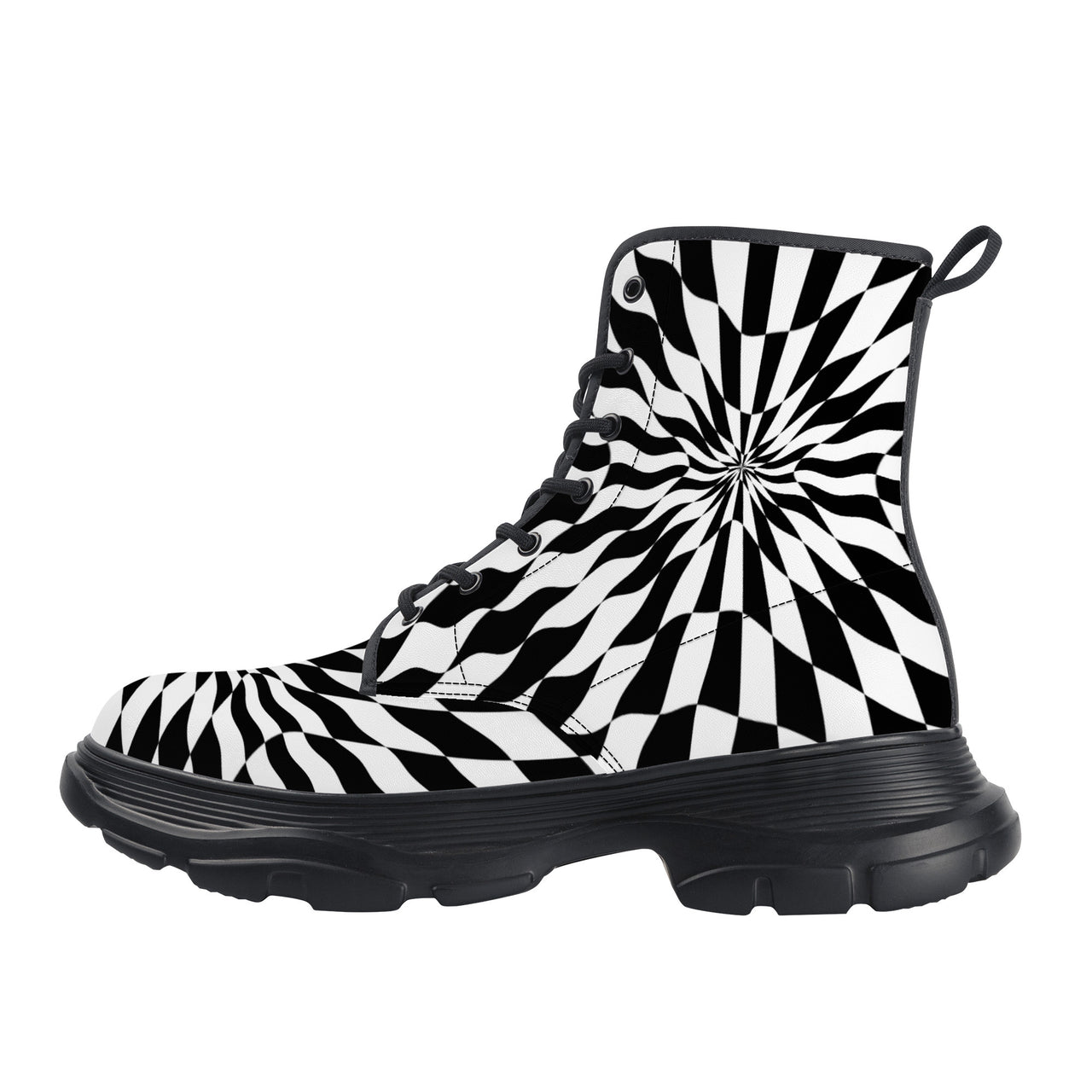 OOTO - CHECKERED PAST - KM Chunky Boots - 1 COLOR -