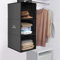 Thumbnail for OOTO - DASH EN WHITE ON GRAY -  Shelf Hanging Wardrobe -