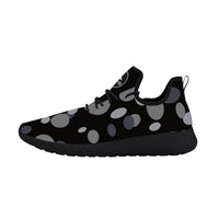 Thumbnail for OOTO - Lightweight Mesh Knit Sneaker - GRAYED ORBS - Black soles - 1 COLOR -