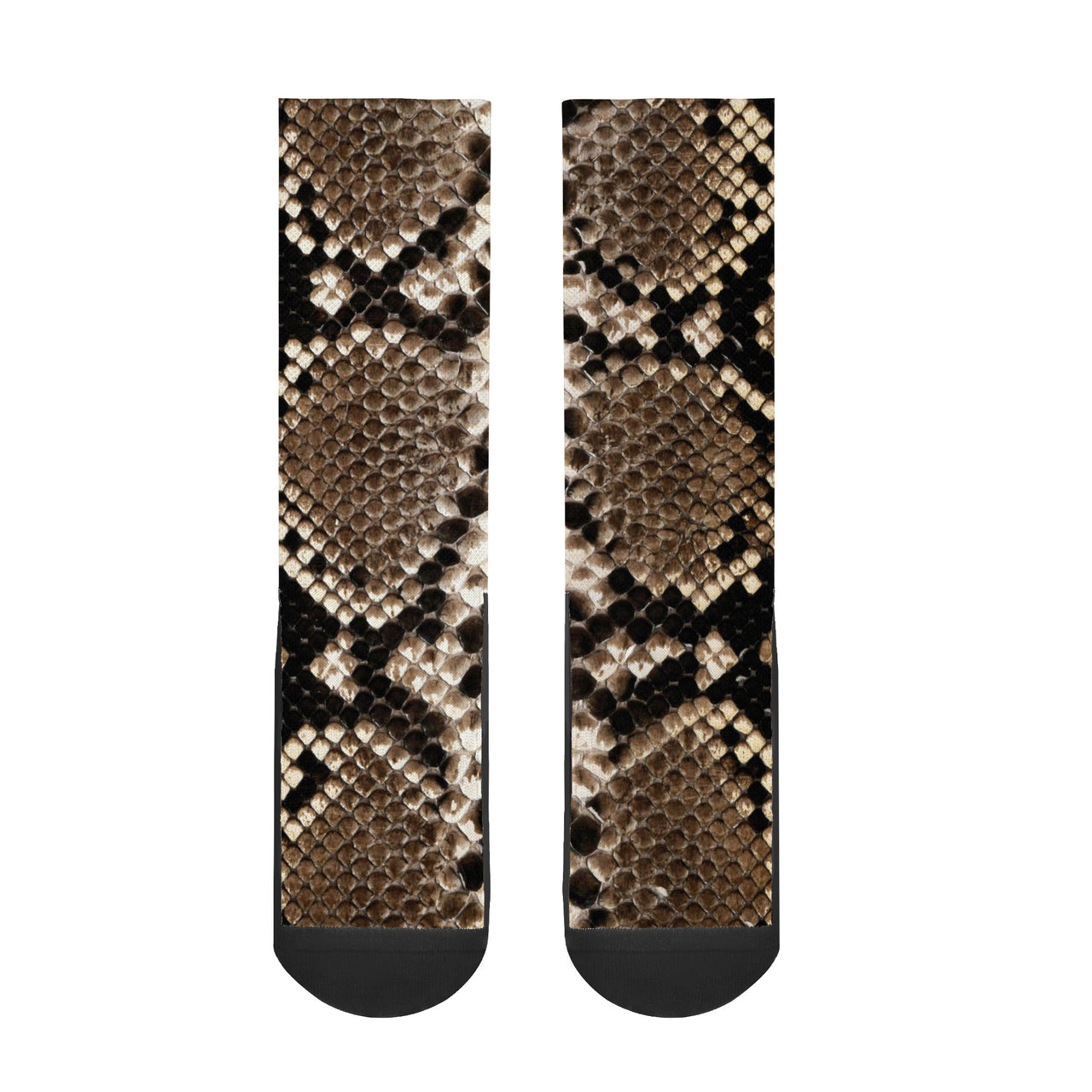 OOTO - SNAKE SKIN (PRINT) - D45 Crew Socks - 1 COLOR -